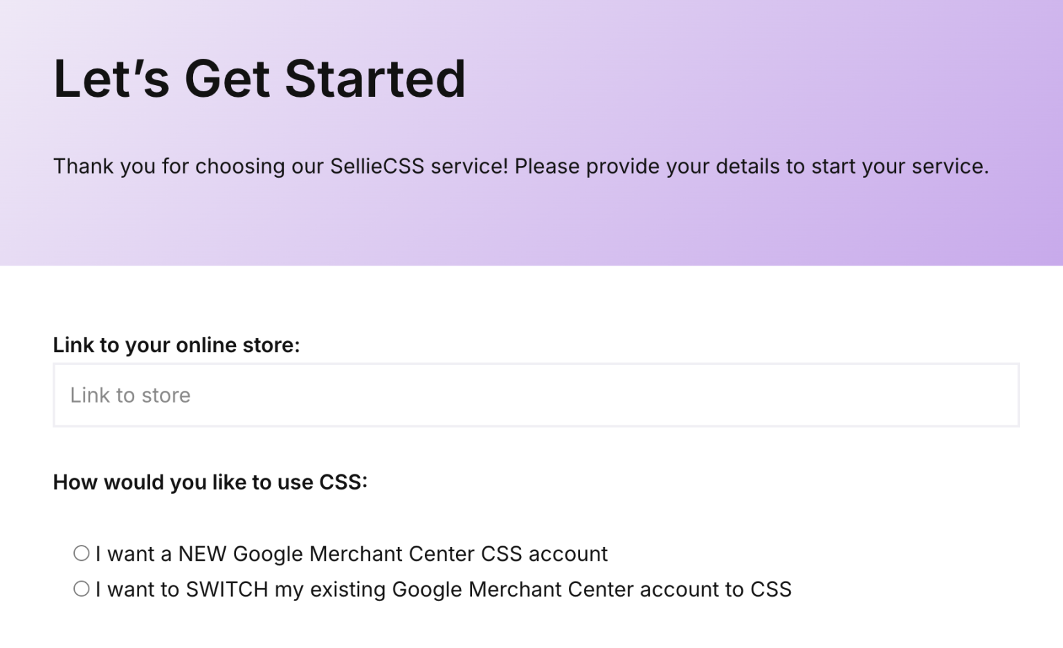 How to Start Using Google CSS with Sellie? - Sellie CSS
